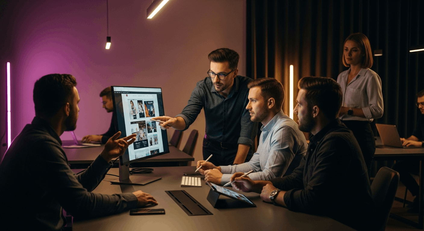 Premium agency team