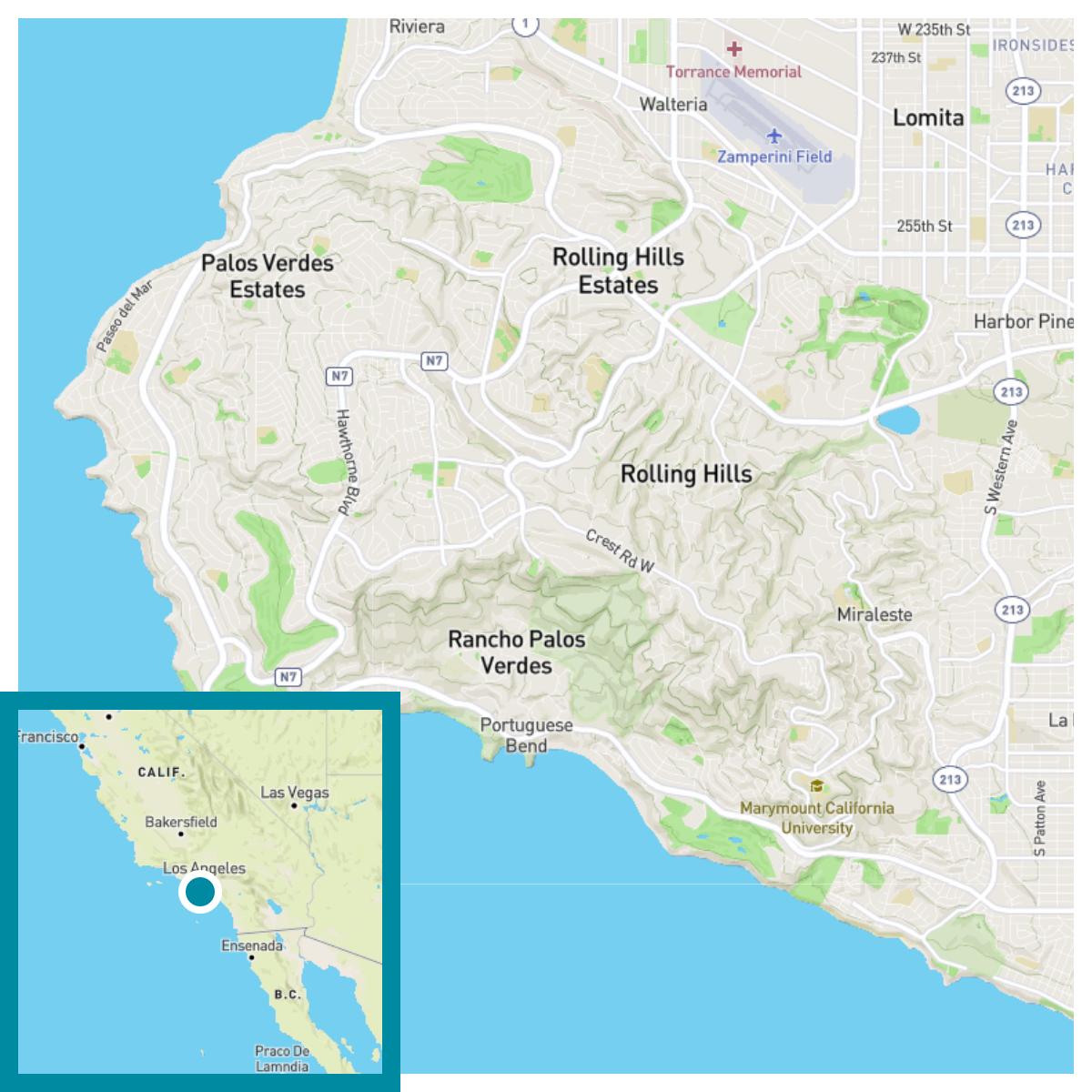 Social Media management Company service areas near Rolling Hills Estates CA