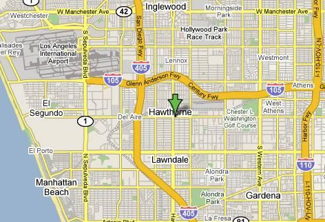 Website Development management Company service areas near Hawthorne CA