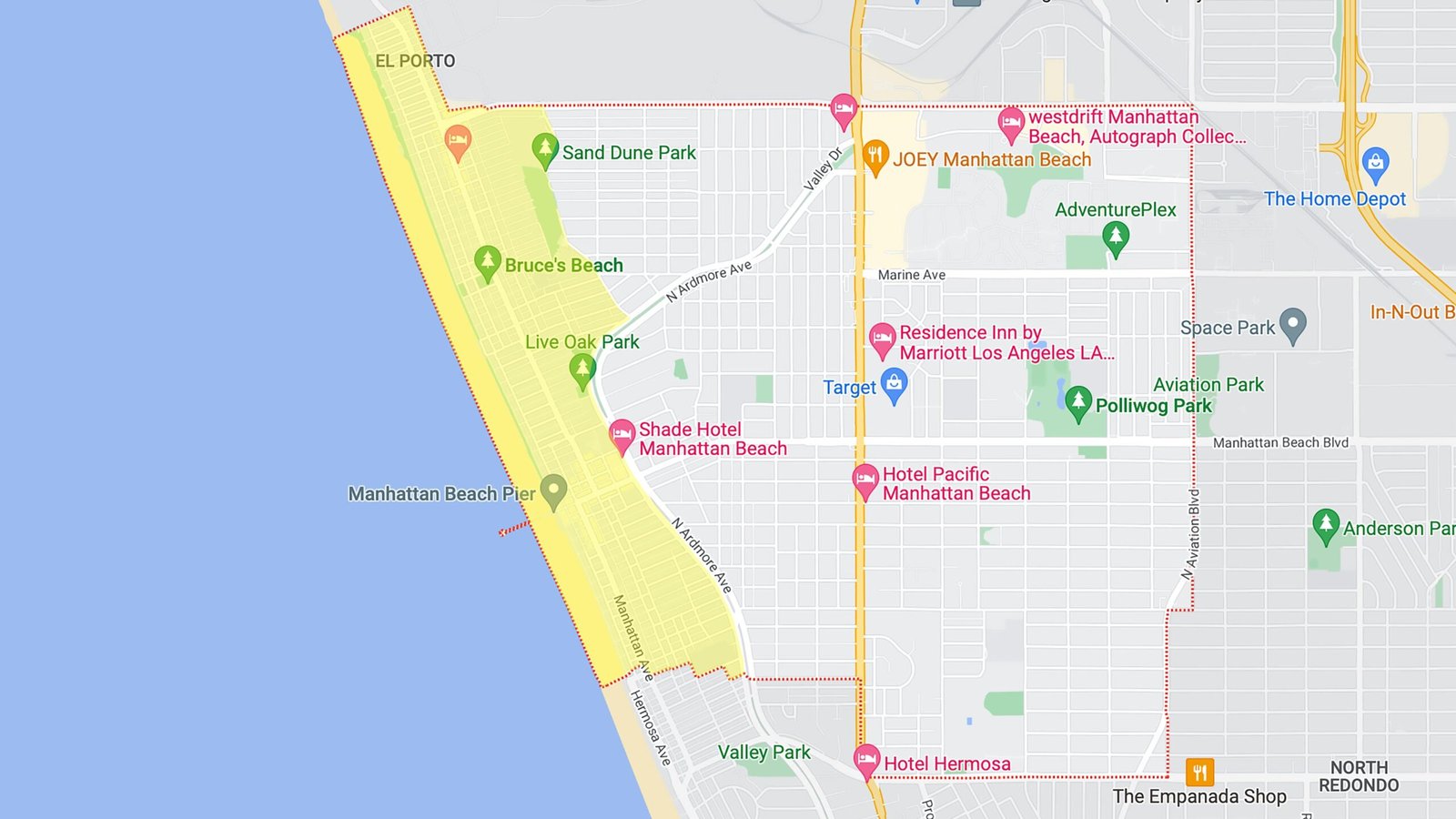 Website Development management Company service areas near Manhattan Beach CA scaled