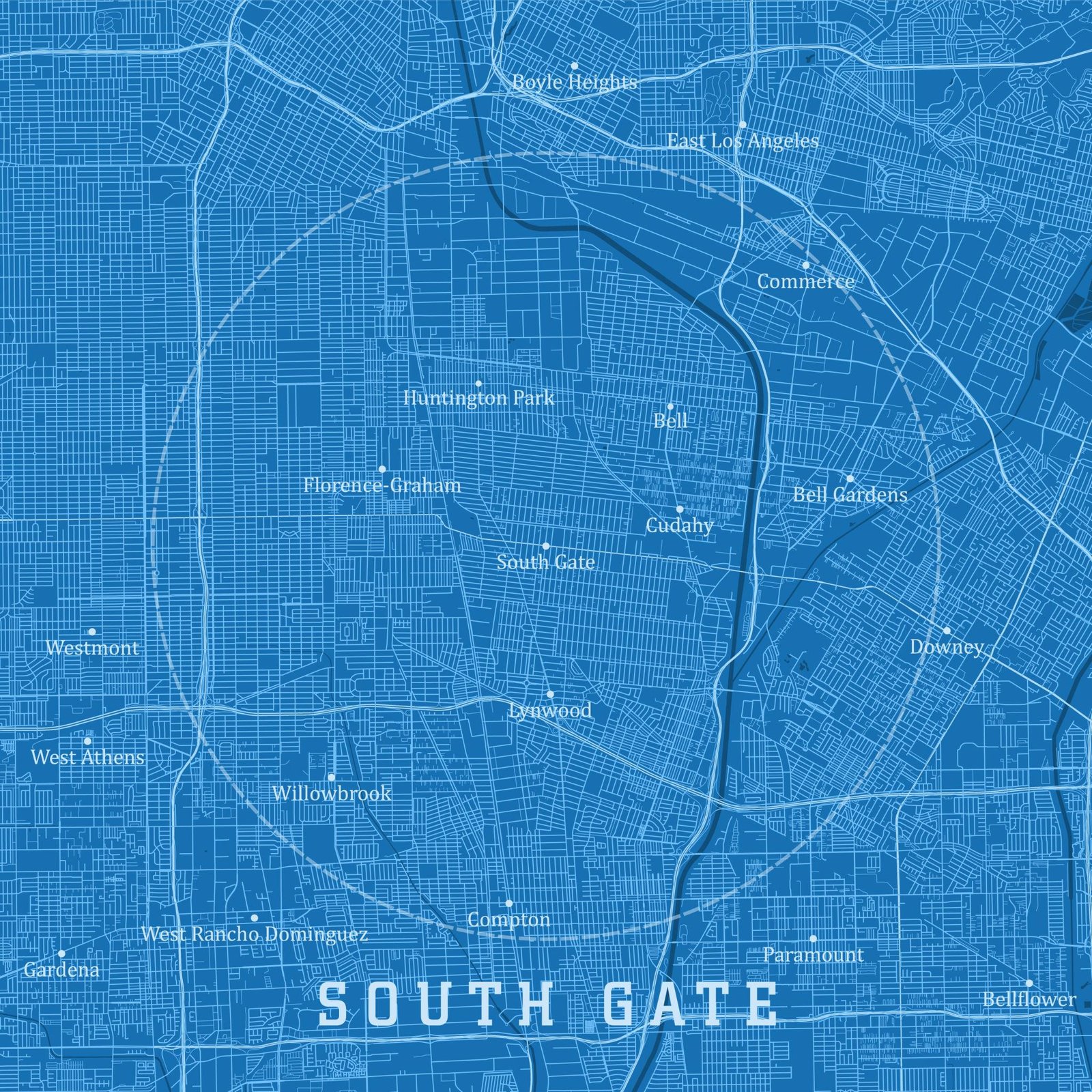 Website Development management Company service areas near South Gate CA
